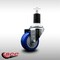 Service Caster 3'' SS Blue Poly Wheel Swivel 1-1/2'' Expanding Stem Caster SCC-SSEX20S314-PPUB-BLUE-112 - alternate 4
